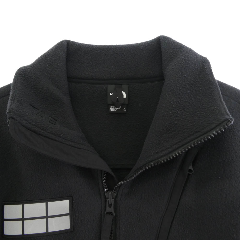 THE NORTH FACE ノースフェイス NF0A5GF1 TAE FLEECE JACKET トランスアンター クティカ フリース ジャケット ダークグレー系 XL【中古】