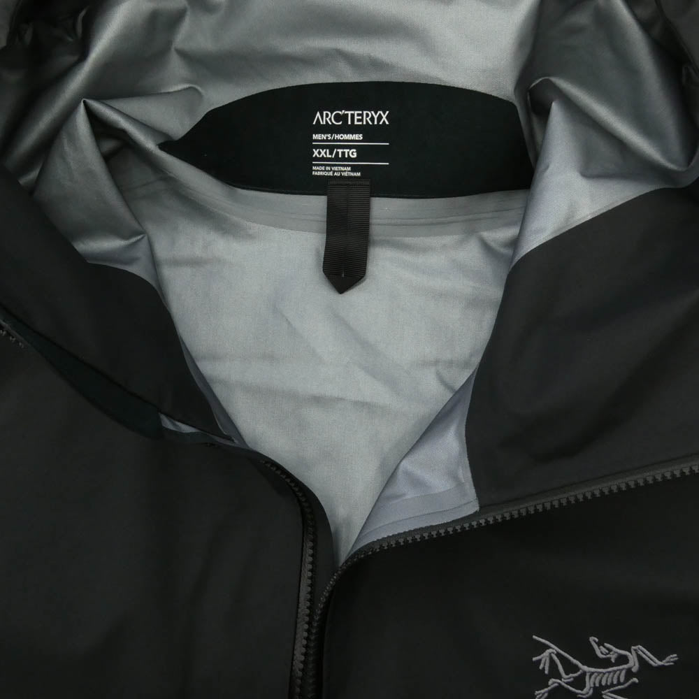 ARC'TERYX アークテリクス X000008584 GORE-TEX GTX ゴアテックス BETA JACKET ベータ ジャケット ブラック系 XXL【中古】