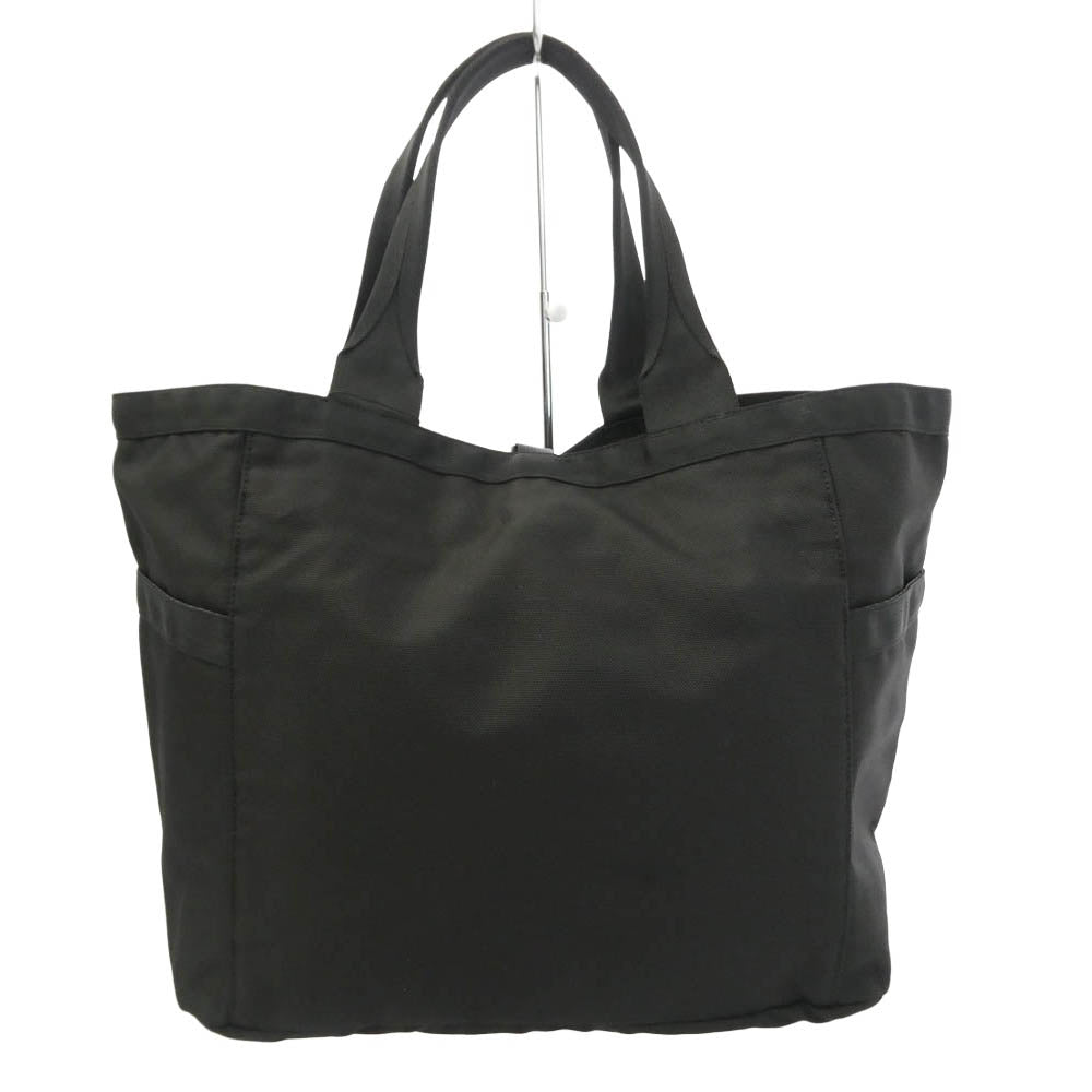 BRIEFING ブリーフィング BRW261T33 GRIP SWANY グリップスワニー WIDE TOTE レザー切替 ナイロン トート バッグ ブラック系 580 F【新古品】【未使用】【中古】