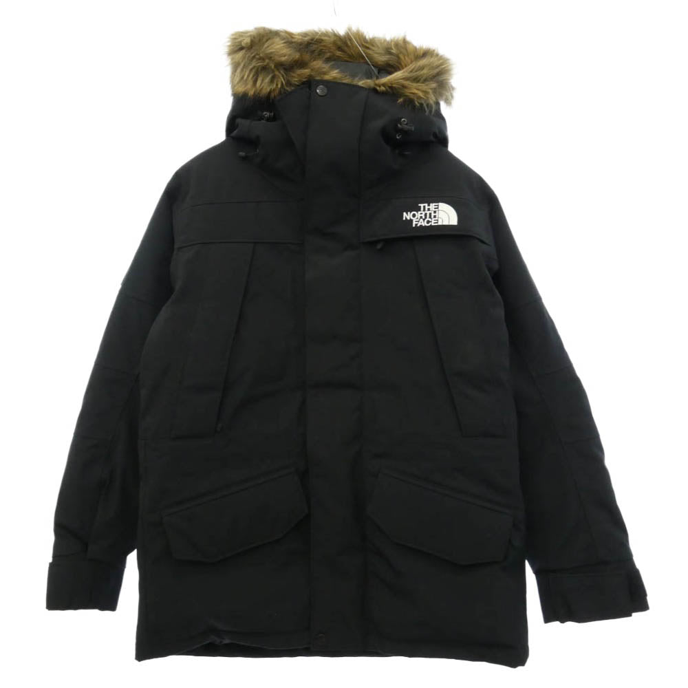 THE NORTH FACE ノースフェイス ANTARCTICA PARKA アンタークティカ パーカ ファー ダウン ジャケット ブラック系 M【中古】