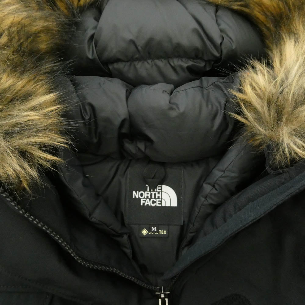 THE NORTH FACE ノースフェイス ANTARCTICA PARKA アンタークティカ パーカ ファー ダウン ジャケット ブラック系 M【中古】