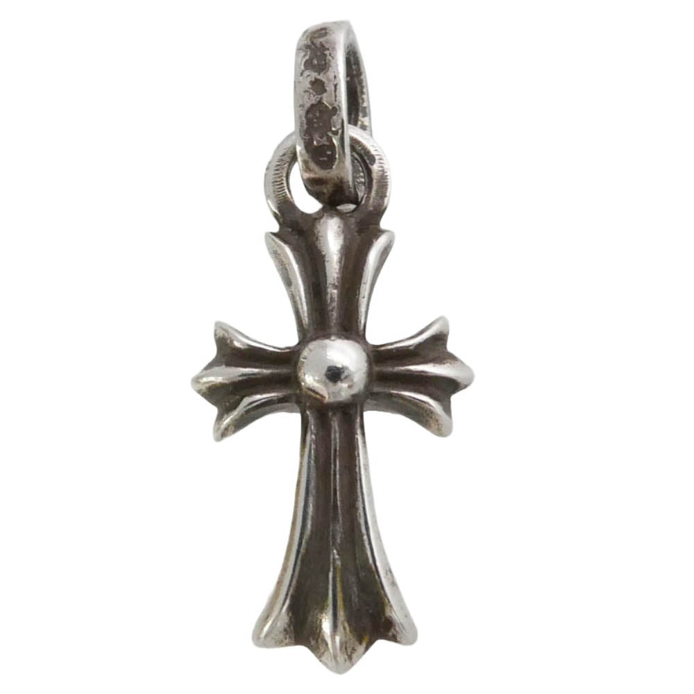 CHROME HEARTS クロムハーツ（原本無） ユナイテッドアローズレシート原本付属 CRS BBYFAT ベイビーファットクロス ペンダントトップ チャーム シルバー系【中古】