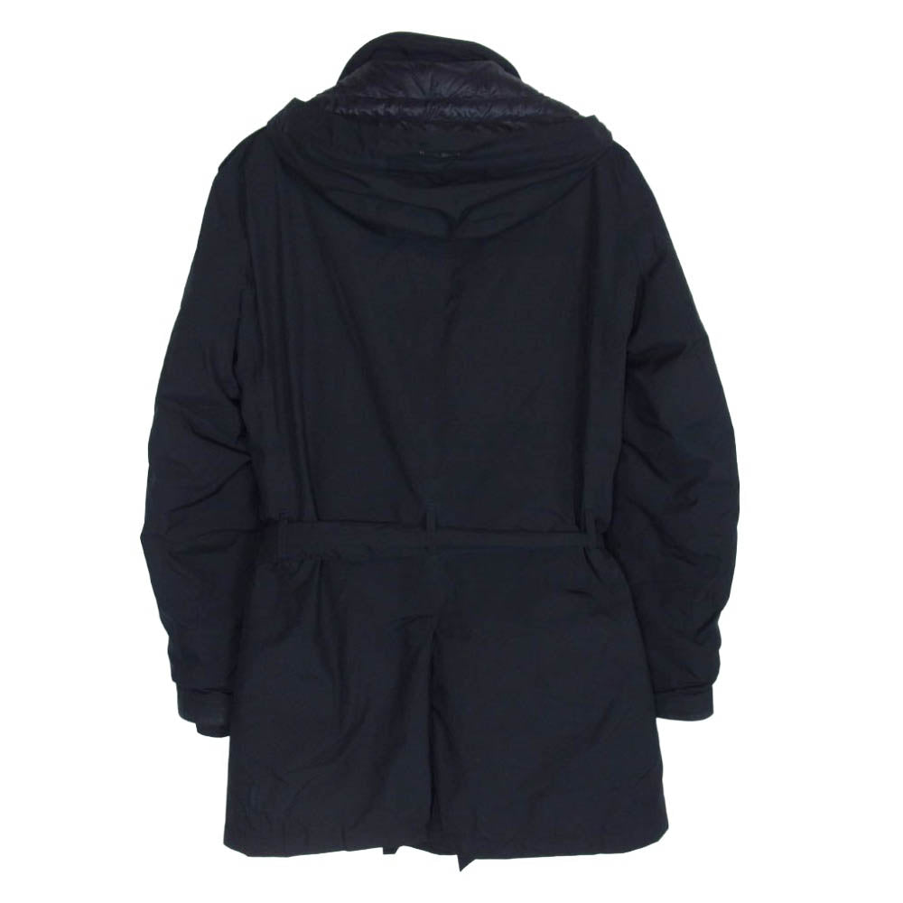 Herno ヘルノ PI071UL-11121-9300 Laminar GORE-TEX ラミナー ゴアテックス ダウントレンチコート ブラック系 50【中古】