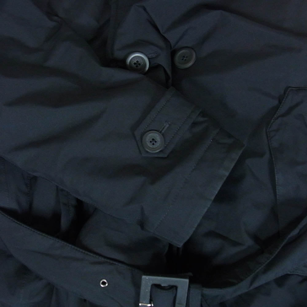 Herno ヘルノ PI071UL-11121-9300 Laminar GORE-TEX ラミナー ゴアテックス ダウントレンチコート ブラック系 50【中古】