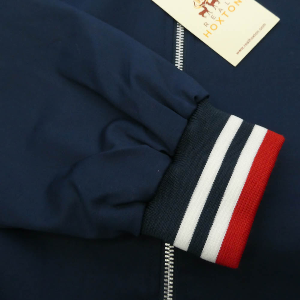 リアルホクストン 8076 Navy RNW Monkey Jacket ジップアップ コットンツイル モンキージャケット ブルゾン ネイビー系 XXL【新古品】【未使用】【中古】