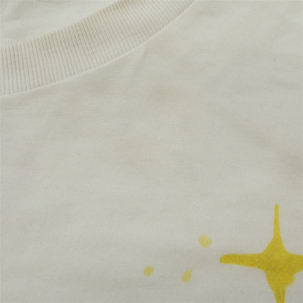 HUMAN MADE ヒューマンメイド × 五月女ケイ子 Sootome keiko #4 T shirt プリント Tシャツ 半袖カットソー ホワイト系 XXL【中古】