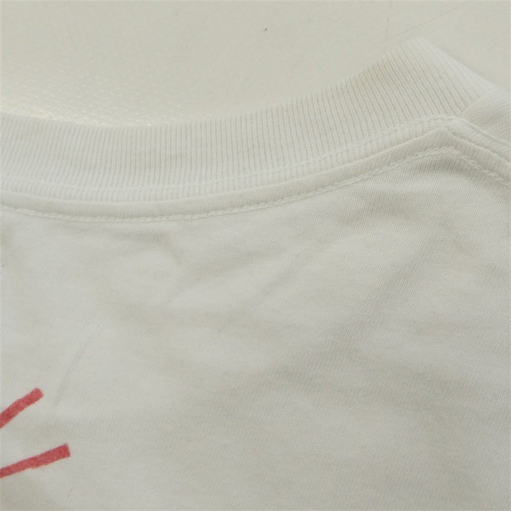 HUMAN MADE ヒューマンメイド × 五月女ケイ子 Sootome keiko #4 T shirt プリント Tシャツ 半袖カットソー ホワイト系 XXL【中古】