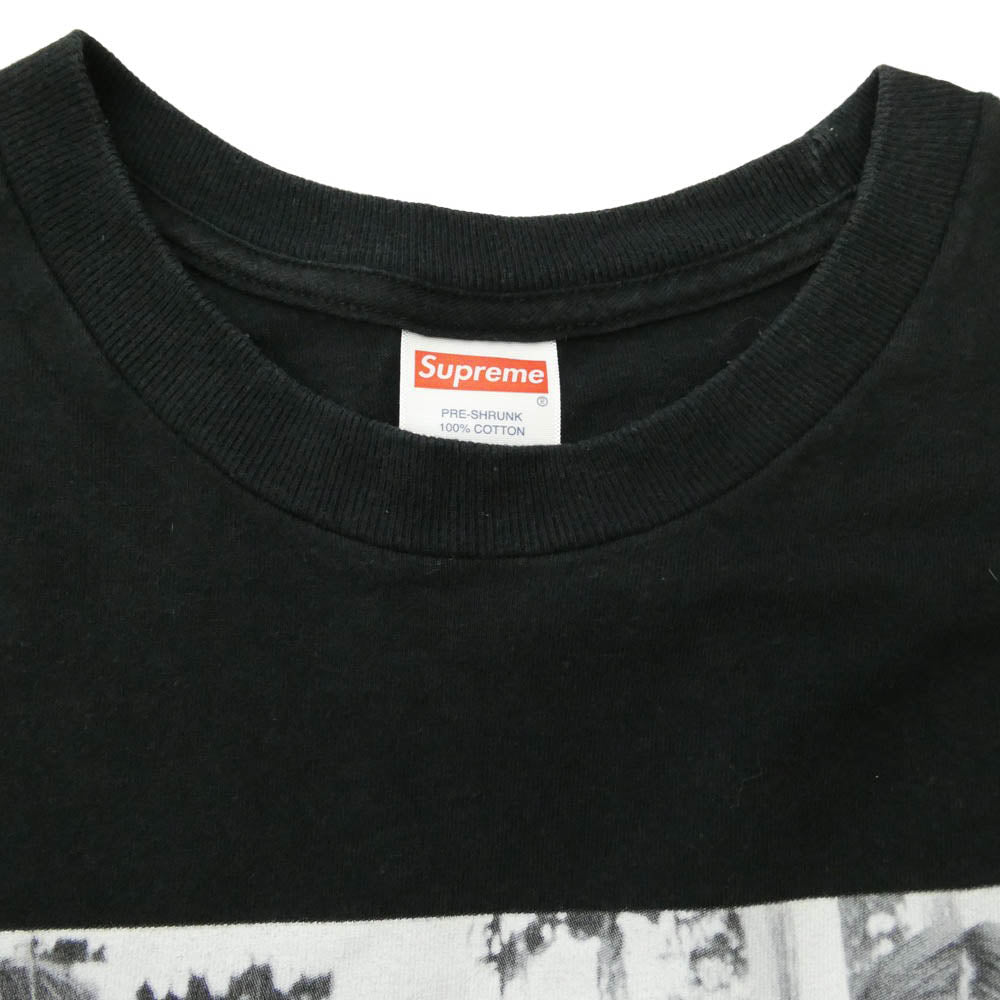 Supreme シュプリーム 19AW The Velvet Underground ベルベット アンダーグラウンド 半袖 Tシャツ カットソー ブラック系 XL【中古】