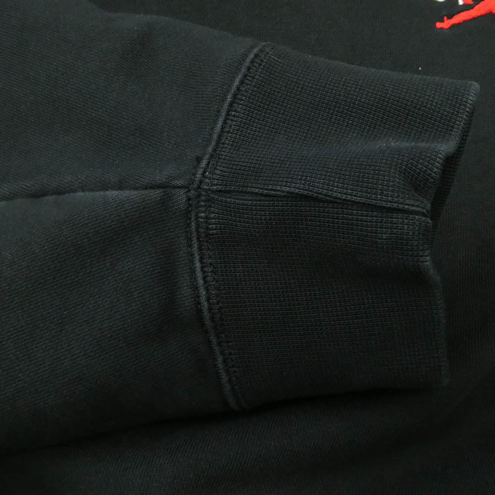 Supreme シュプリーム NIKE AIR JORDAN ナイキ ジョーダン 24AW HF0836-010 ×NIKE Jordan Hooded Sweatshirt ナイキ ジョーダン フーディー スウェットシャツ プルオーバーパーカー ブラック系 XXL【中古】