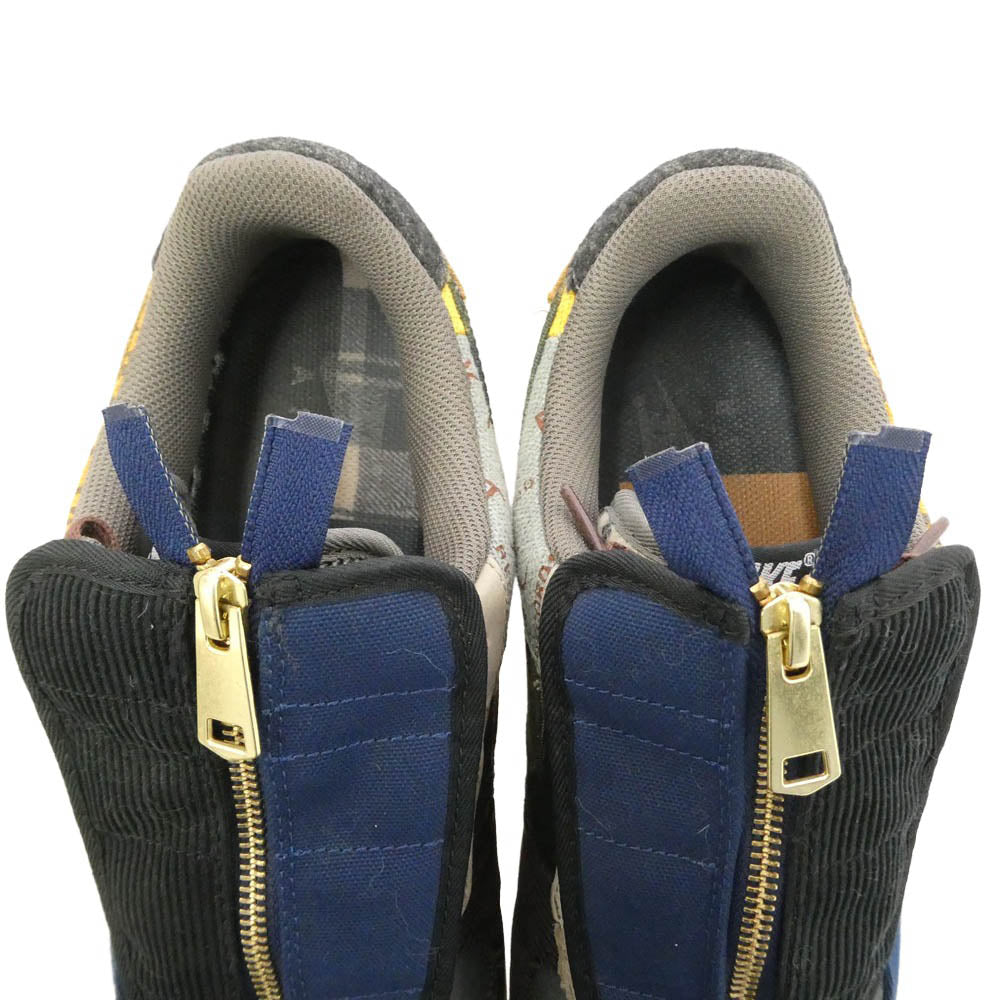 NIKE ナイキ ×Travis Scott AIR FORCE1 LOW CACTUS JACK AF1 トラヴィススコット エアフォース1 カクタス ジャック ローカットスニーカー マルチカラー系 28cm【中古】