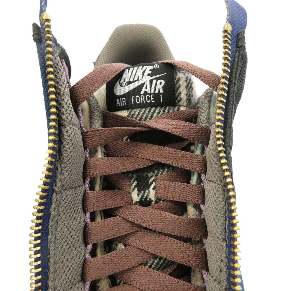 NIKE ナイキ ×Travis Scott AIR FORCE1 LOW CACTUS JACK AF1 トラヴィススコット エアフォース1 カクタス ジャック ローカットスニーカー マルチカラー系 28cm【中古】