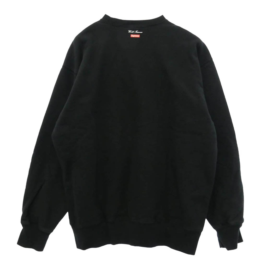 Supreme シュプリーム 20AW Aerial Crewneck エアリアル クルーネック スウェット ブラック系 XL【中古】