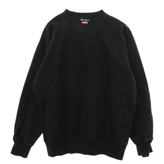 Supreme シュプリーム 20AW Aerial Crewneck エアリアル クルーネック スウェット ブラック系 XL【中古】