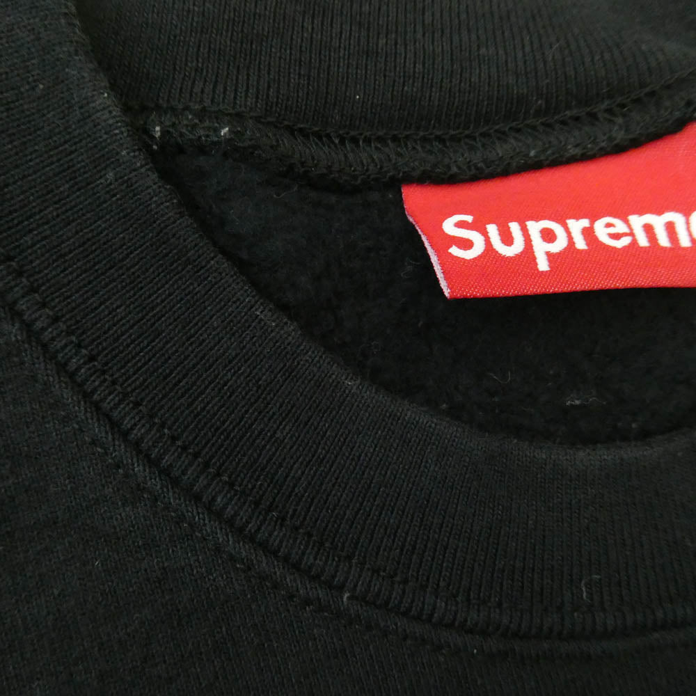 Supreme シュプリーム 20AW Aerial Crewneck エアリアル クルーネック スウェット ブラック系 XL【中古】
