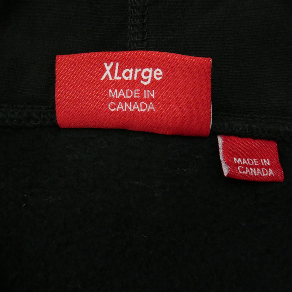 Supreme シュプリーム 19AW Bandana Box Hooded Sweatshirt バンダナ ボックスロゴ プルオーバー パーカー フーディ ブラック系 XL【中古】
