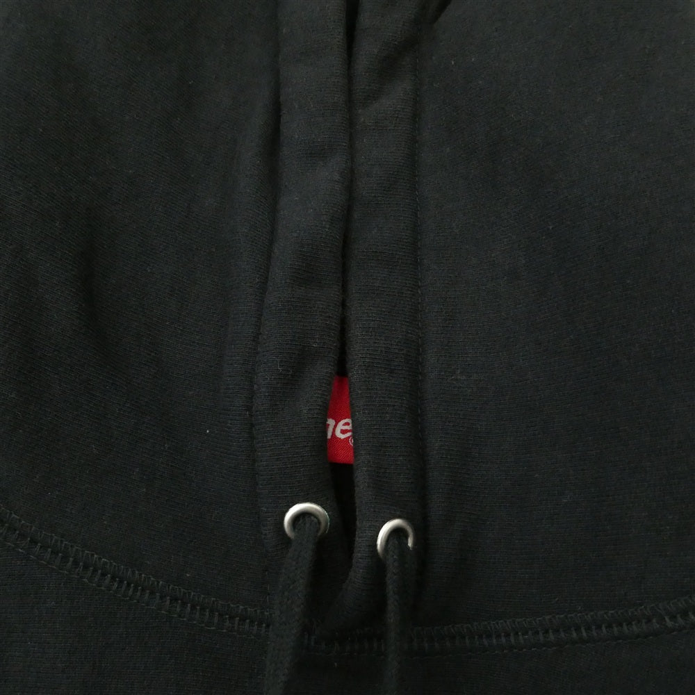 Supreme シュプリーム 19AW Bandana Box Hooded Sweatshirt バンダナ ボックスロゴ プルオーバー パーカー フーディ ブラック系 XL【中古】
