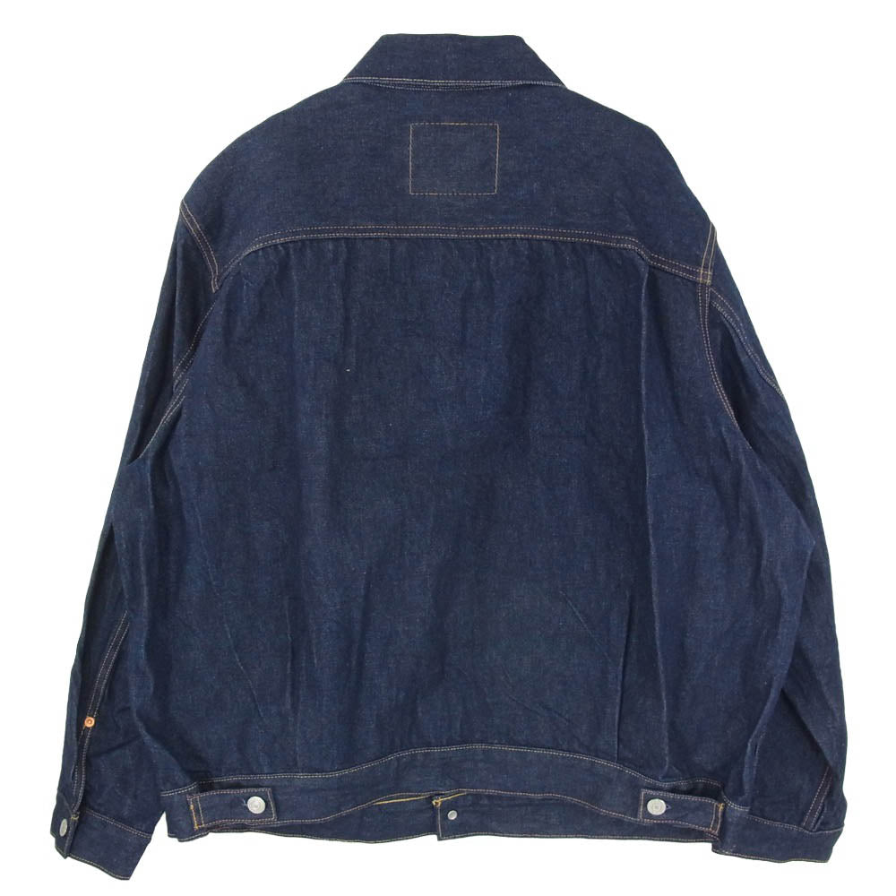 Levi's リーバイス PC9-008CA-0000 PREMIUM Type 2nd プレミアム セカンド 濃紺 デニム ジャケット インディゴブルー系 XL【中古】