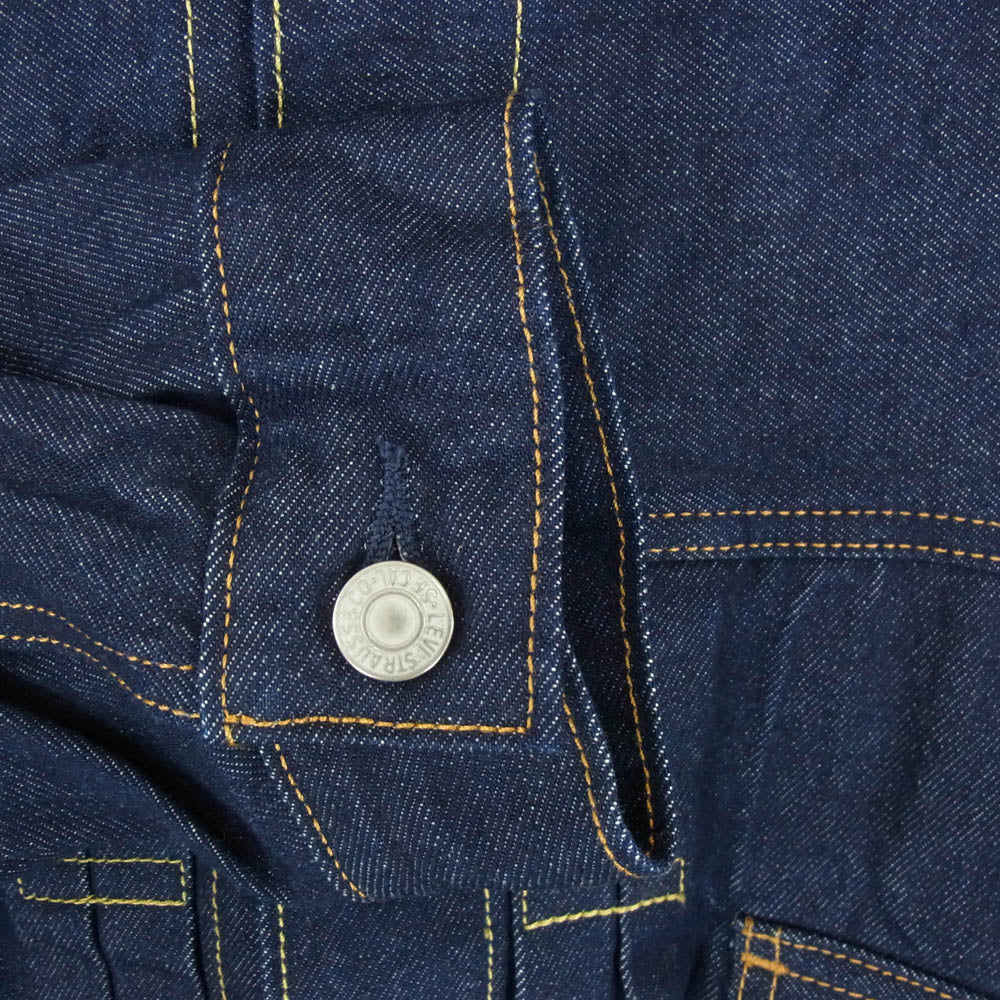 Levi's リーバイス PC9-008CA-0000 PREMIUM Type 2nd プレミアム セカンド 濃紺 デニム ジャケット インディゴブルー系 XL【中古】