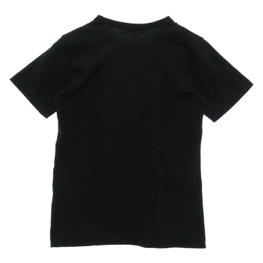 PLAY COMME des GARCONS プレイコムデギャルソン AZ-T115 Emblem Heart T-Shirt ダブルハート プリント ワッペン コットン 半袖 Tシャツ ブラック系 M【中古】