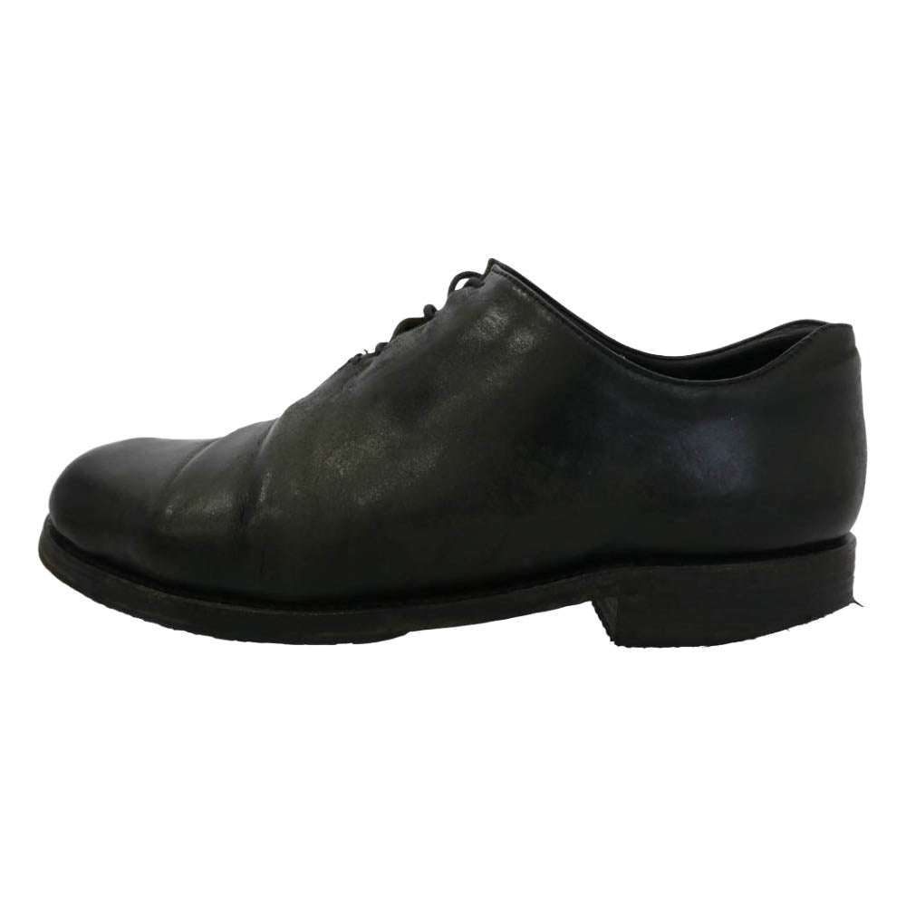 エマタイト D20B Horse Leather Culatta Reverse Derby Shoes ホースレザー クラッタリバース レースアップ ダービーシューズ ブラック系 41【中古】