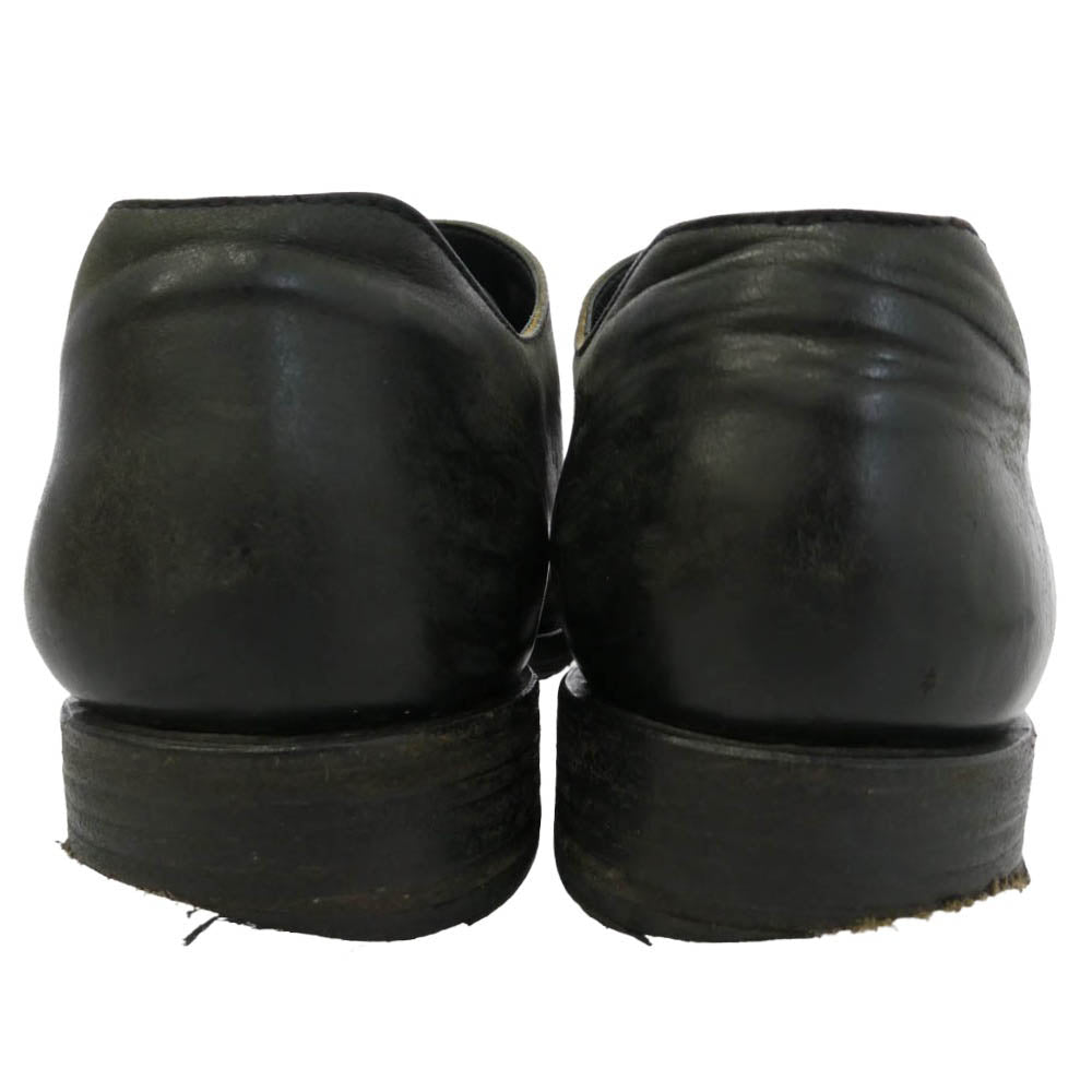エマタイト D20B Horse Leather Culatta Reverse Derby Shoes ホースレザー クラッタリバース レースアップ ダービーシューズ ブラック系 41【中古】