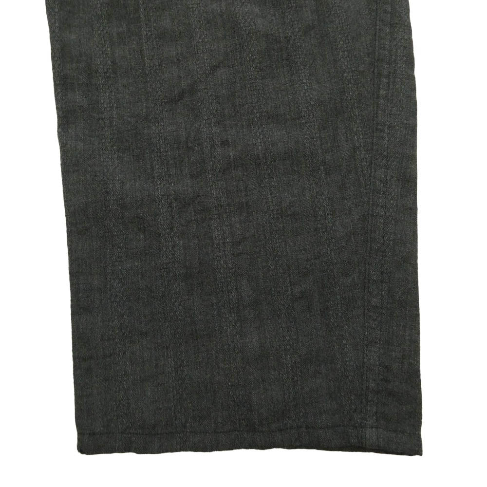 アラキユウ GULLAM別注 ELP04 Special ELKOWL Cropped Pants Diamond Herringbone Grey ダイヤモンド ヘリンボーン ウール リネン クロップド パンツ グレー系 1【中古】