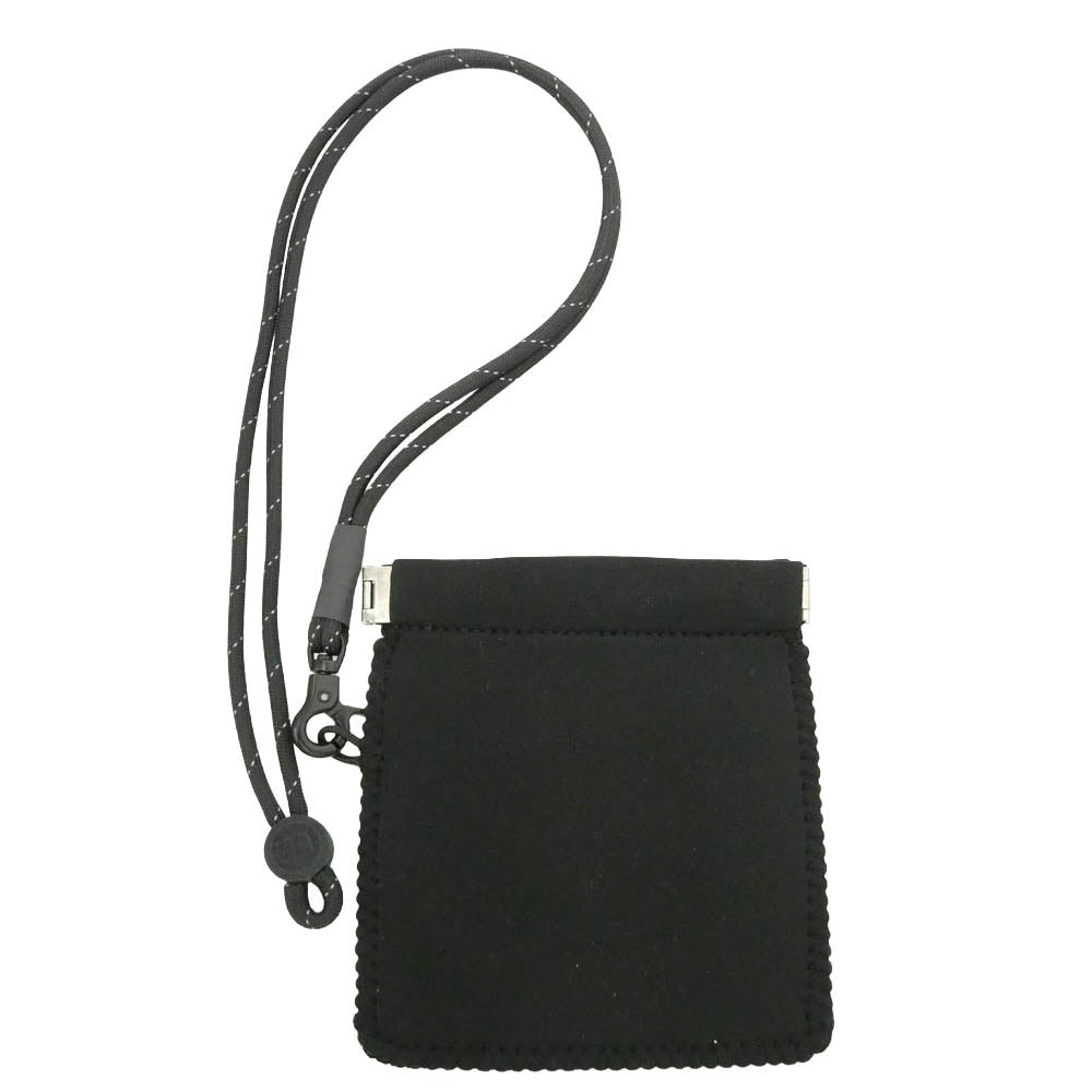 uniform experiment ユニフォームエクスペリメント UE-240052 SMALL WALLET スモール ウォレット 財布 ブラック系 FREE【新古品】【未使用】【中古】