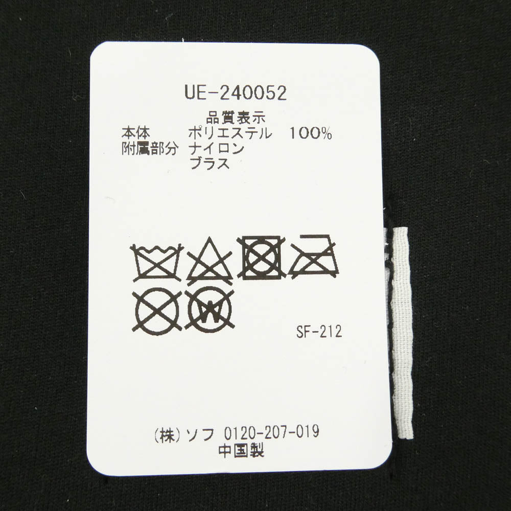 uniform experiment ユニフォームエクスペリメント UE-240052 SMALL WALLET スモール ウォレット 財布 ブラック系 FREE【新古品】【未使用】【中古】