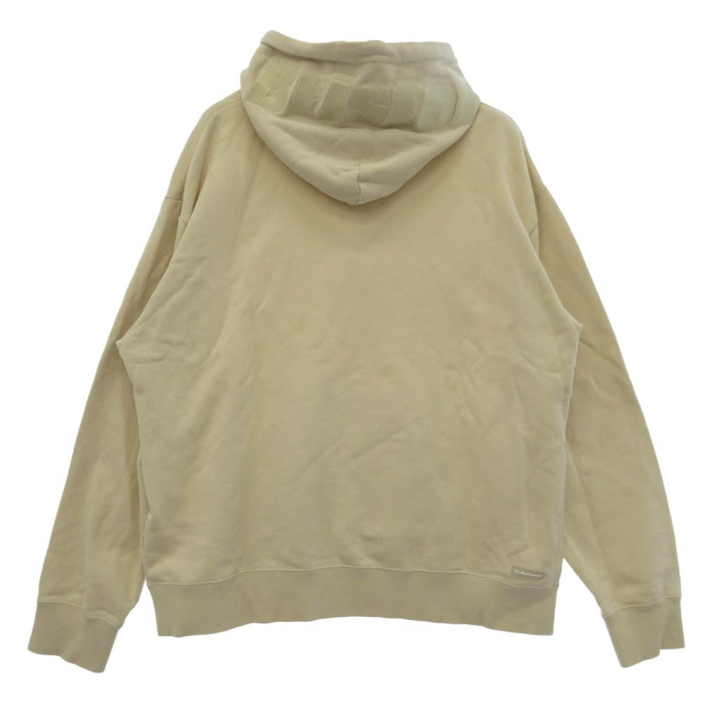F.C.R.B. エフシーアールビー 24SS FCRB-240078 HOOD LOGO TEAM SWEAT HOODIE フード ロゴ チーム スウェット プルオーバー パーカー フーディー オフホワイト系 XL【中古】
