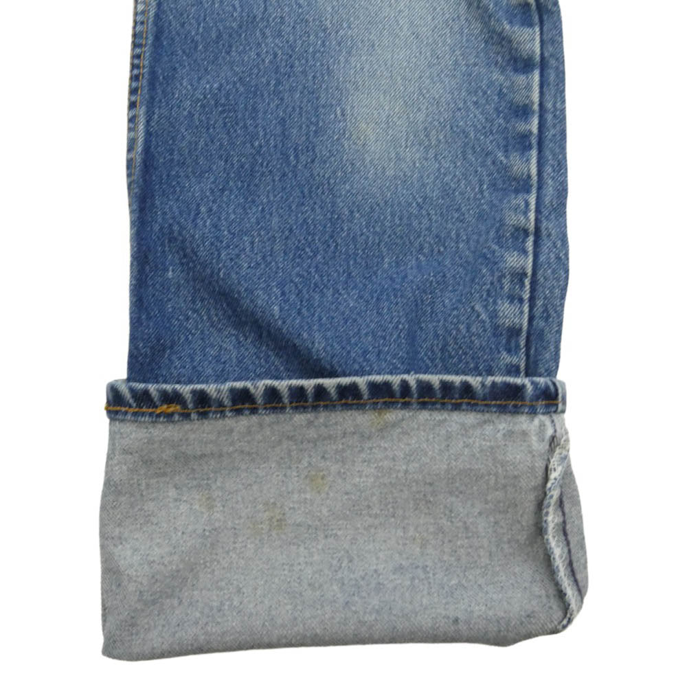 Levi's リーバイス 00517-0217 517 ボタン裏554 90s USA製 ブーツカット ジーンズ デニムパンツ インディゴブルー系 W34【中古】