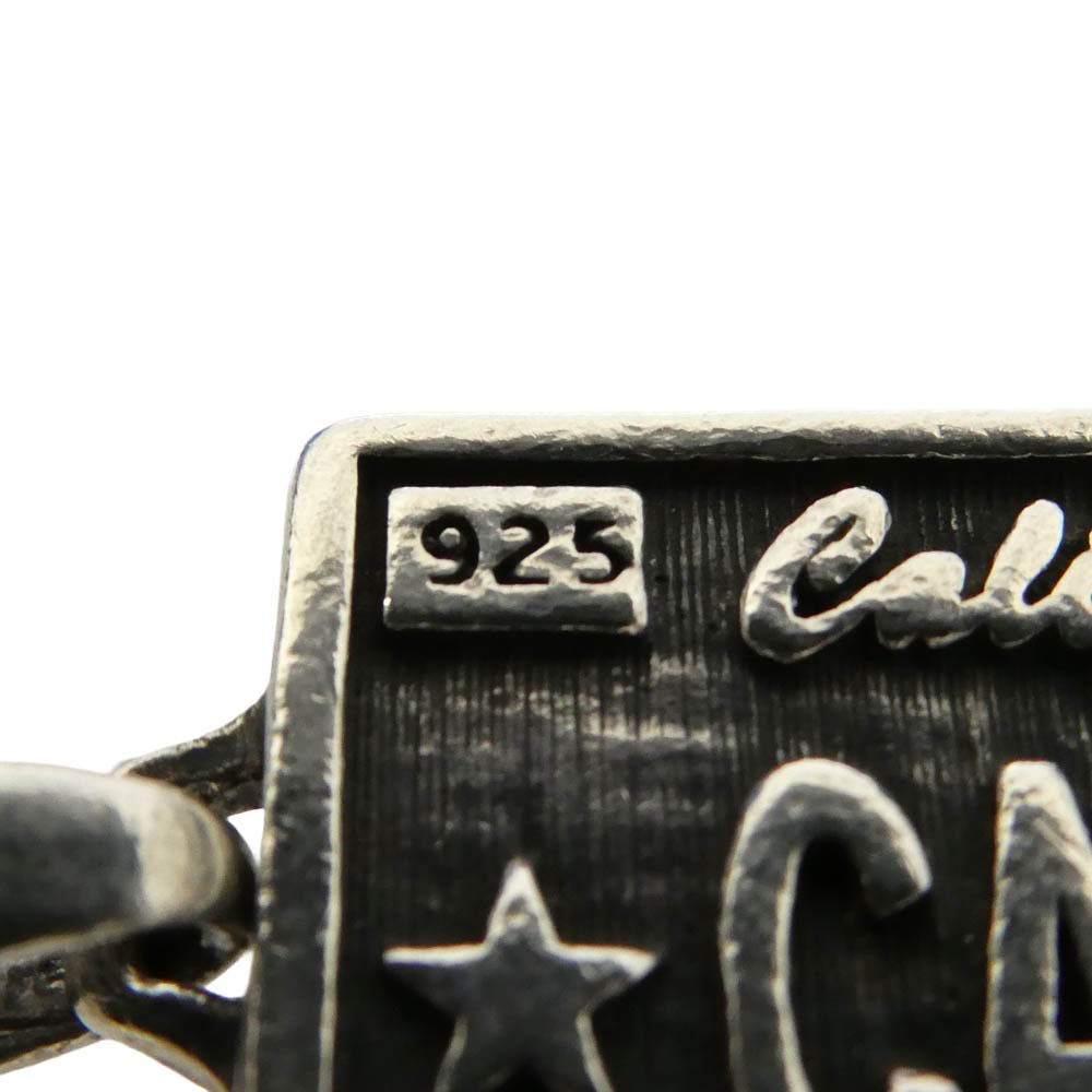 TRAVIS WALKER トラヴィスワーカー License chanm ライセンスプレート CANDY ペンダントトップ シルバー系【中古】