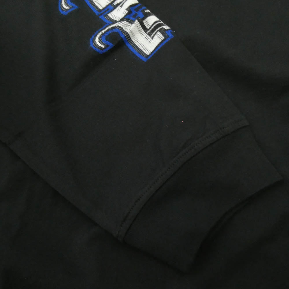 Supreme シュプリーム 25AW Intarsia Sleeve L/S Top インターシャ スリーブ 長袖 Tシャツ カットソー ブラック系 L【極上美品】【中古】