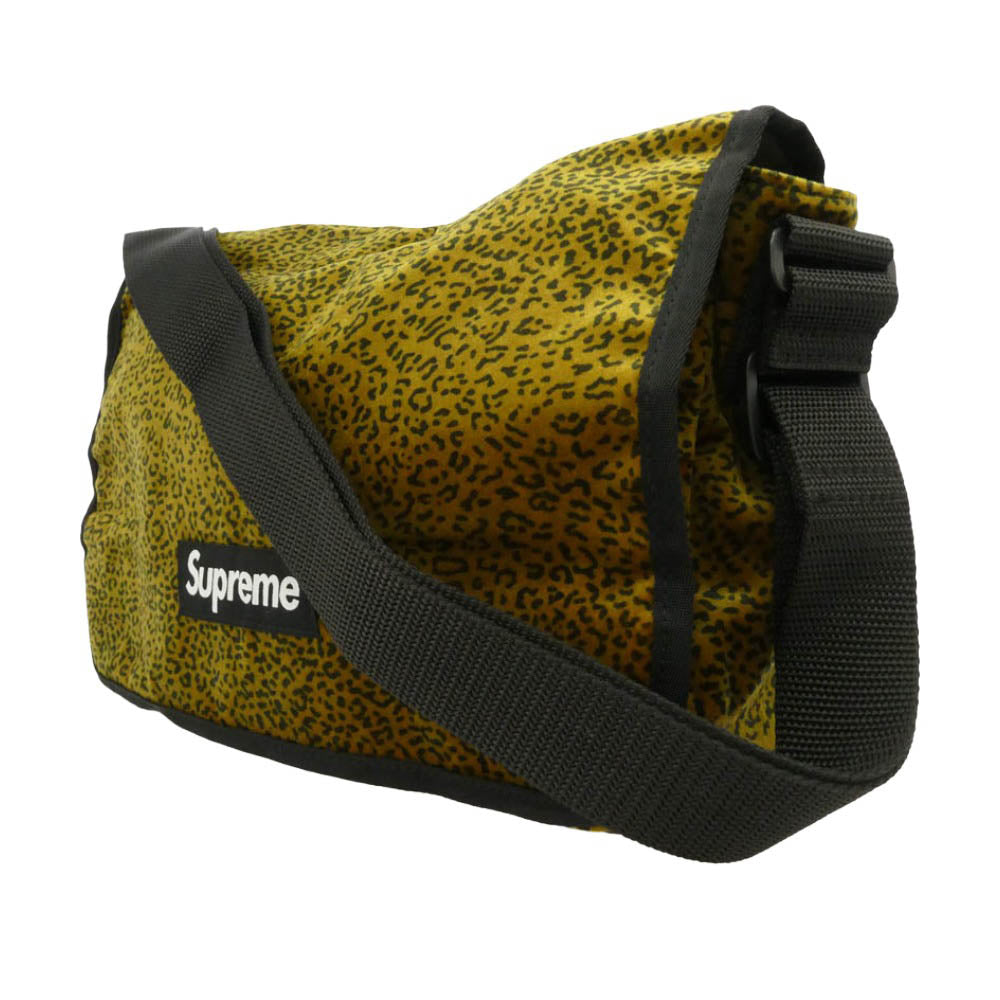 Supreme シュプリーム 25AW Velvet Small Messenger Bag ベルベット スモール メッセンジャー ショルダーバッグ イエロー系【新古品】【未使用】【中古】