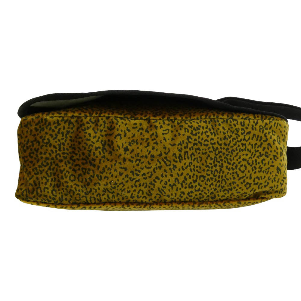 Supreme シュプリーム 25AW Velvet Small Messenger Bag ベルベット スモール メッセンジャー ショルダーバッグ イエロー系【新古品】【未使用】【中古】