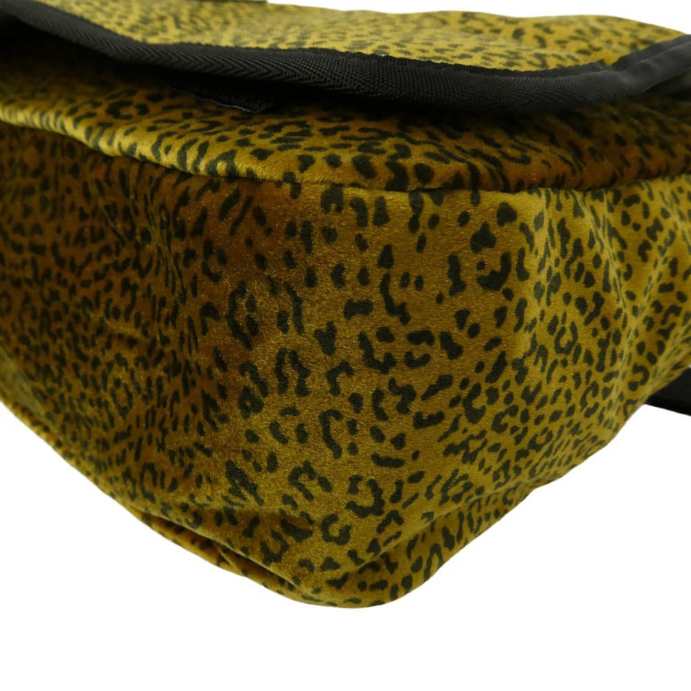 Supreme シュプリーム 25AW Velvet Small Messenger Bag ベルベット スモール メッセンジャー ショルダーバッグ イエロー系【新古品】【未使用】【中古】