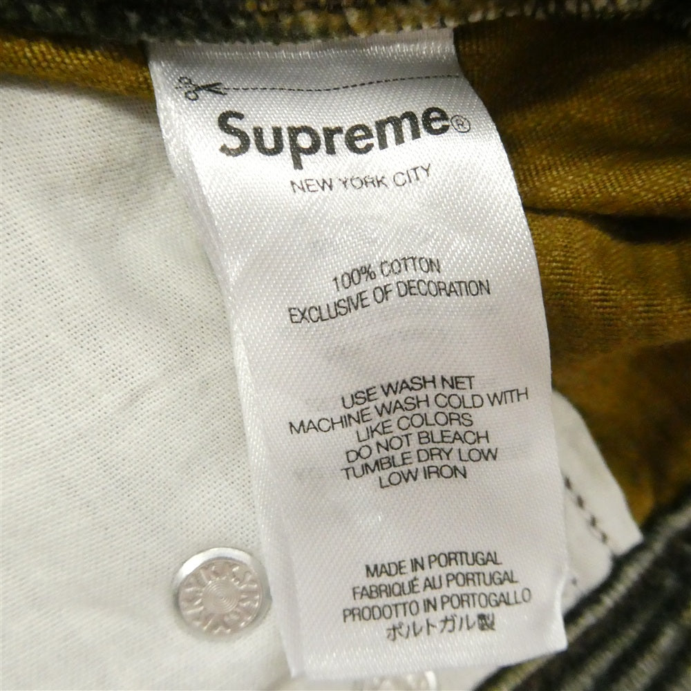 Supreme シュプリーム 25AW Wide Wale Corduroy Painter Pant Woodland Camo ワイドウェイル コーデュロイ ペインターパンツ ウッドランド カモ マルチカラー系 30【新古品】【未使用】【中古】