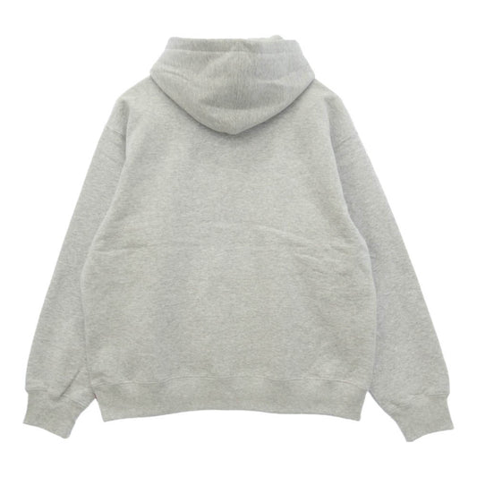 Supreme シュプリーム 25AW Small Box Logo Hooded Sweatshirt スモールボックスロゴ フーデッドスウェットシャツ プルオーバーパーカー グレー系 L【新古品】【未使用】【中古】