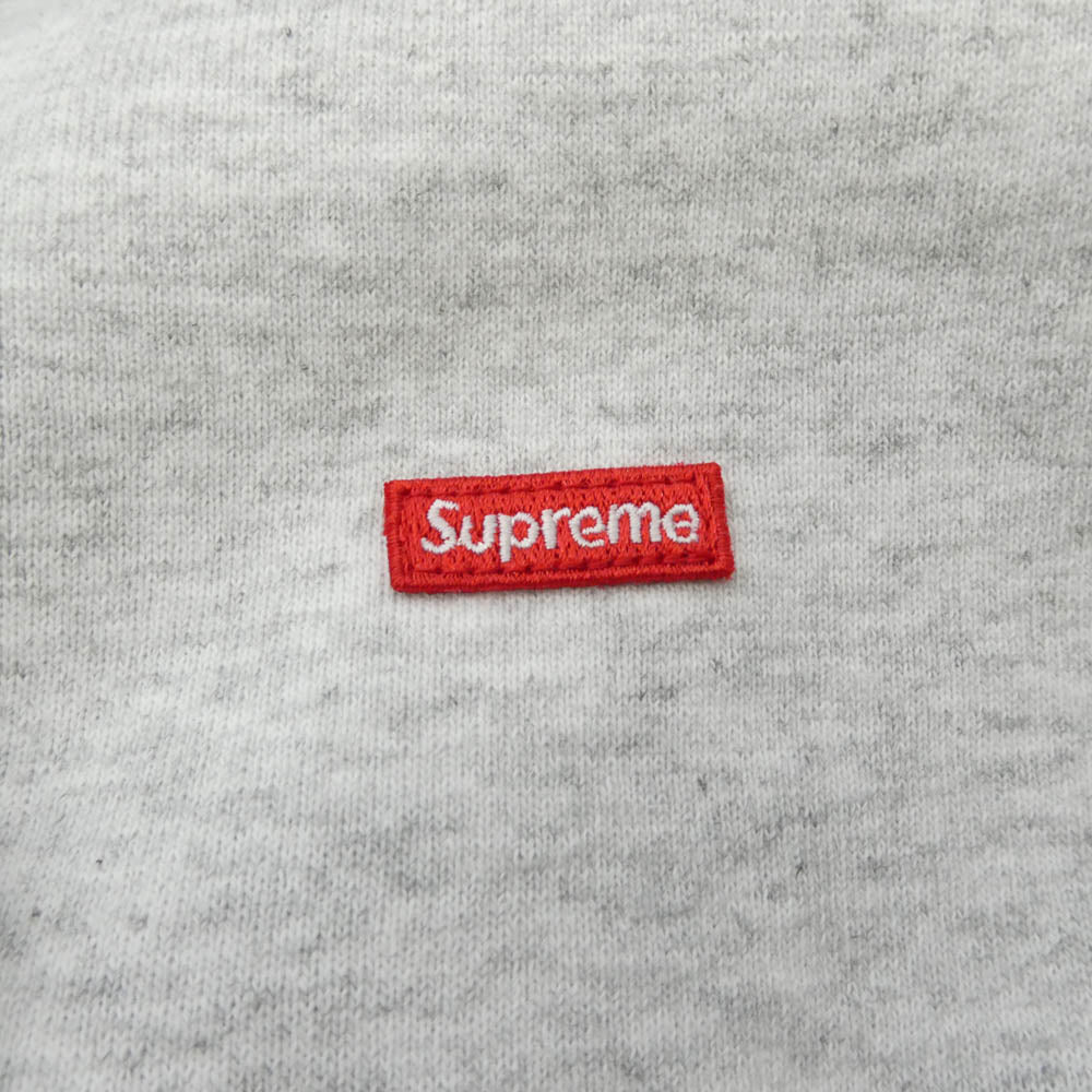 Supreme シュプリーム 25AW Small Box Logo Hooded Sweatshirt スモールボックスロゴ フーデッドスウェットシャツ プルオーバーパーカー グレー系 L【新古品】【未使用】【中古】