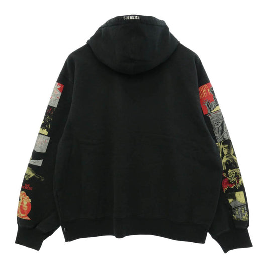 Supreme シュプリーム 25AW × The Exorcist Hooded Sweatshirt エクソシスト フロントプリント プルオーバーパーカー フーディー ブラック系 XL【新古品】【未使用】【中古】