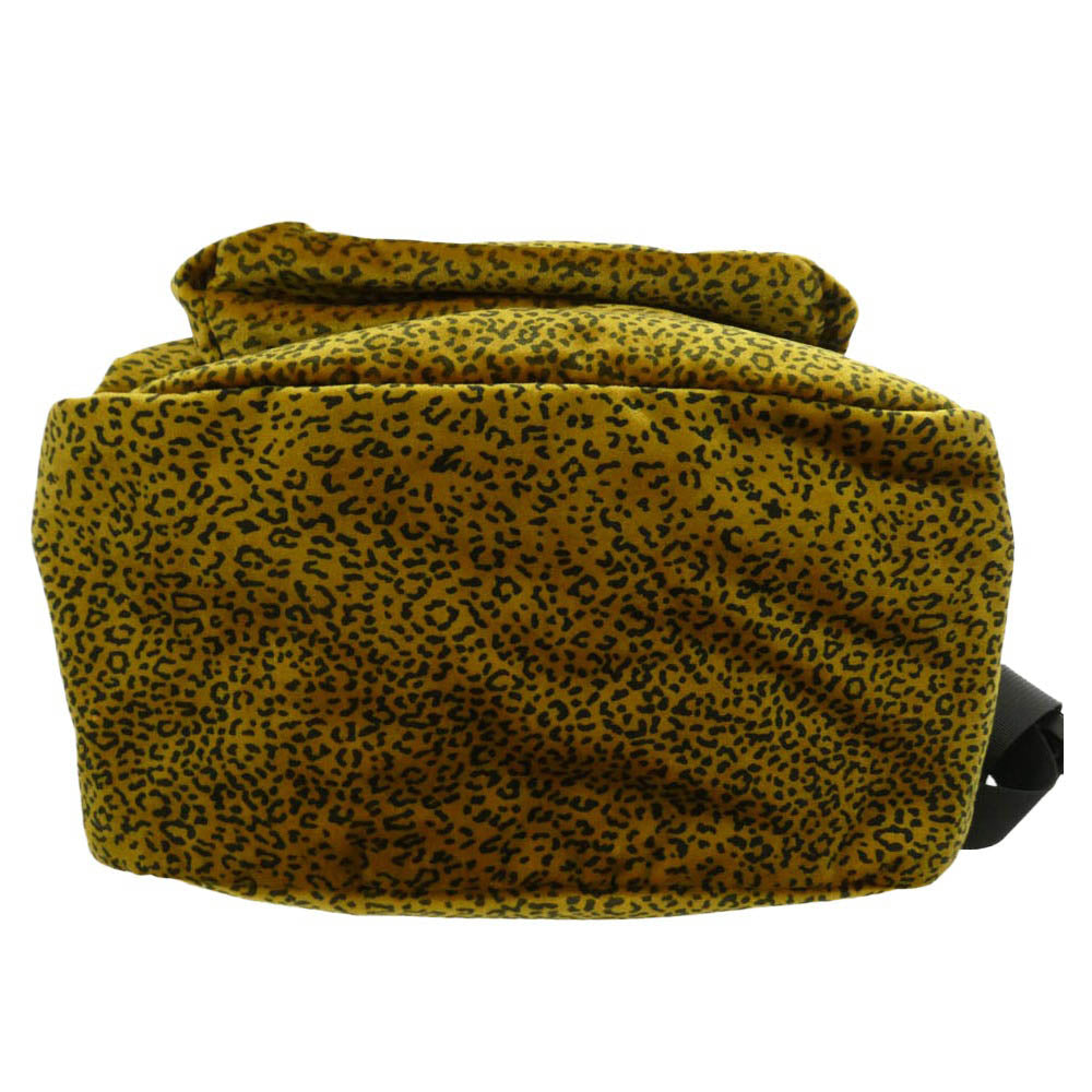 Supreme シュプリーム 25AW Velvet Backpack Tan Leopard ベルベット レオパード バックパック リュックサック イエロー系【新古品】【未使用】【中古】