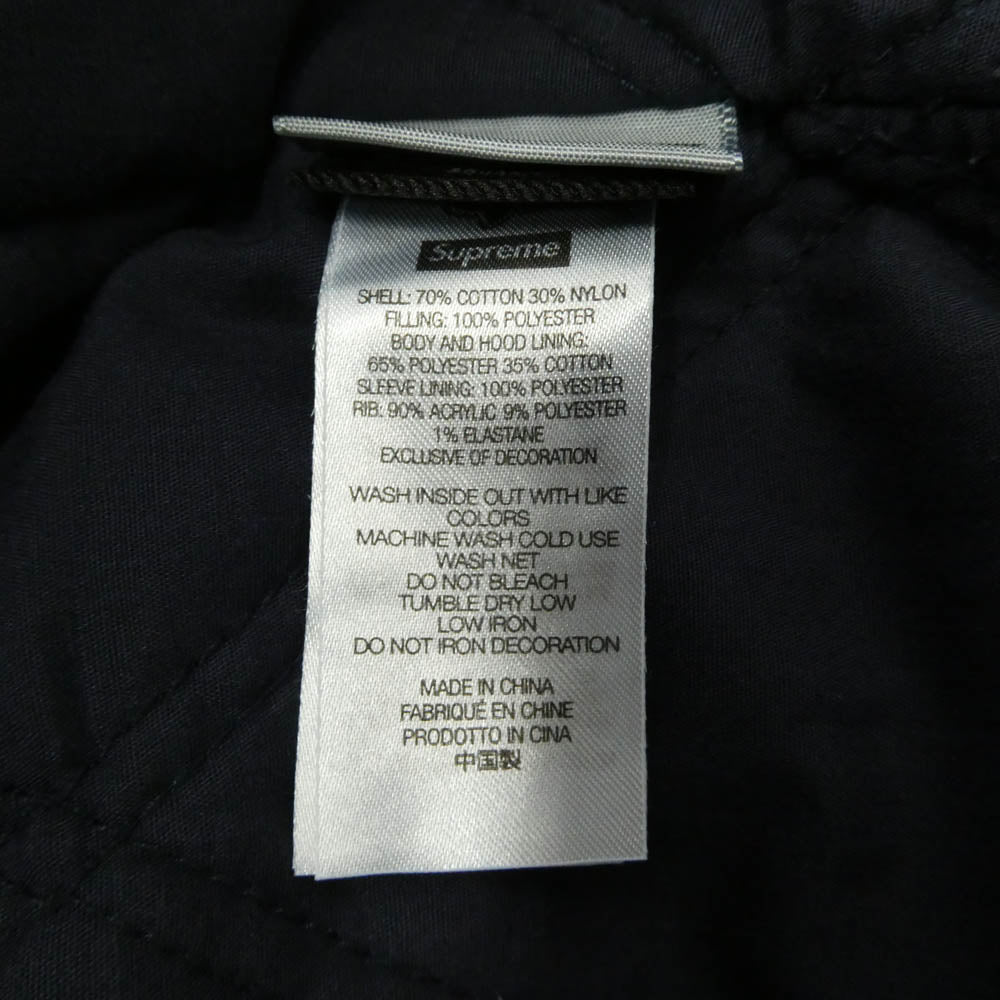 Supreme シュプリーム 25AW × Fox Racing Hooded Work Jacket フォックス レーシング フード ワークジャケット ブルゾン インディゴブルー系 L【新古品】【未使用】【中古】