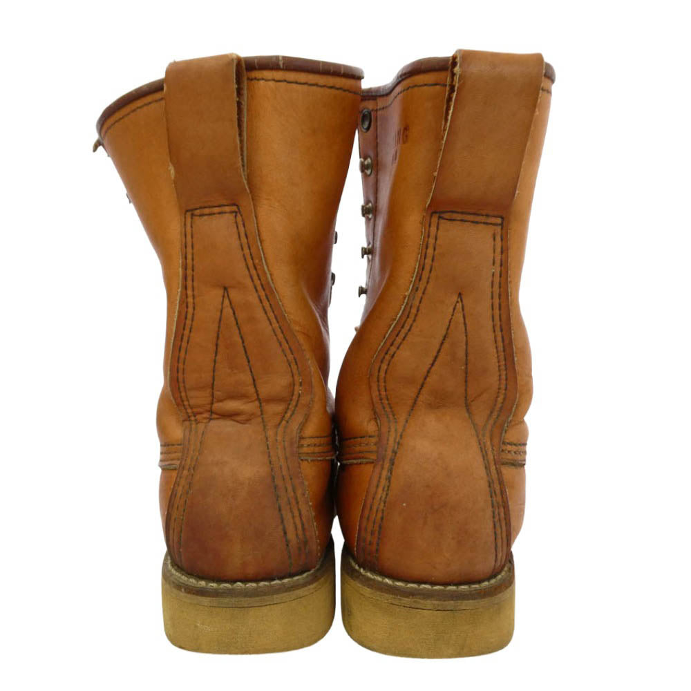 RED WING レッドウィング 877 半円犬タグ 8-inch Classic Moc アイリッシュセッター モックトゥ オロレガシー ワークブーツ ブラウン系 5D【中古】