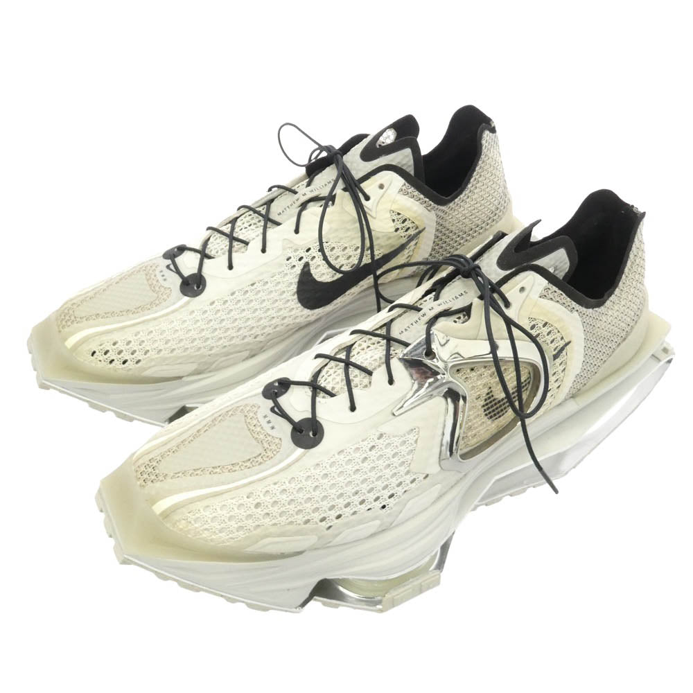 NIKE ナイキ × Matthew M Williams マシュー・M・ウィリアムス 【フェイクバスターズ鑑定済】 CU0676-200 Zoom MMW 4 スニーカー ベージュ系 27cm【新古品】【未使用】【中古】