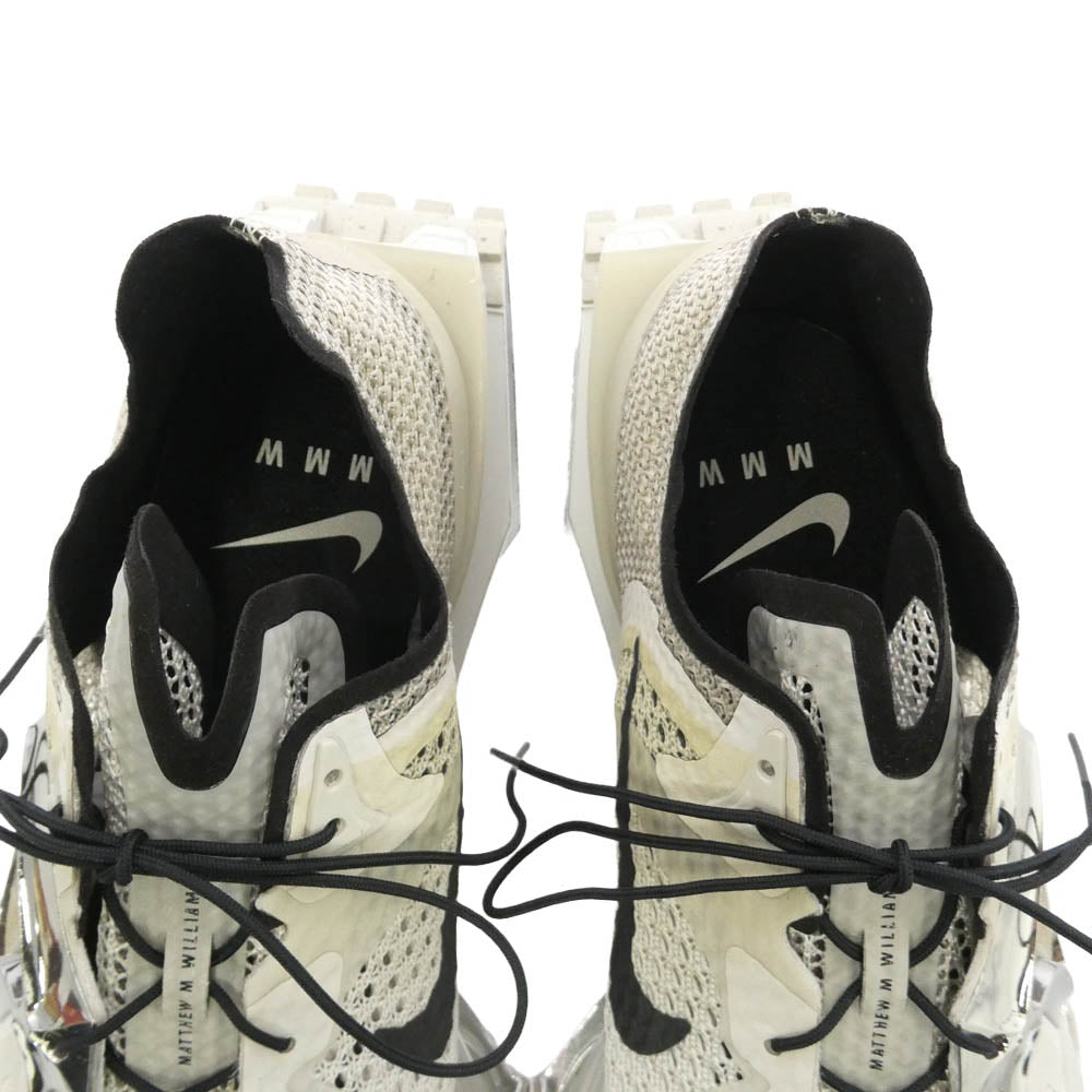 NIKE ナイキ × Matthew M Williams マシュー・M・ウィリアムス 【フェイクバスターズ鑑定済】 CU0676-200 Zoom MMW 4 スニーカー ベージュ系 27cm【新古品】【未使用】【中古】