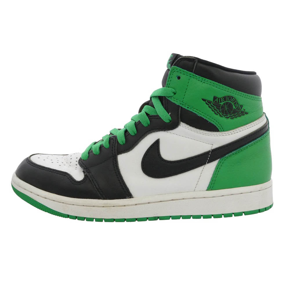 NIKE ナイキ DZ5485-031 Air Jordan 1 Retro High OG Celtics Black and Lucky Green エアジョーダン1 レトロ ハイ OG スニーカー マルチカラー系 27cm【中古】