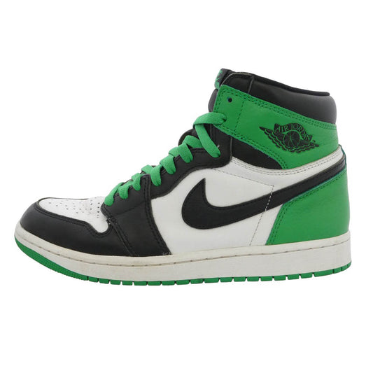 NIKE ナイキ DZ5485-031 Air Jordan 1 Retro High OG Celtics Black and Lucky Green エアジョーダン1 レトロ ハイ OG スニーカー マルチカラー系 27cm【中古】
