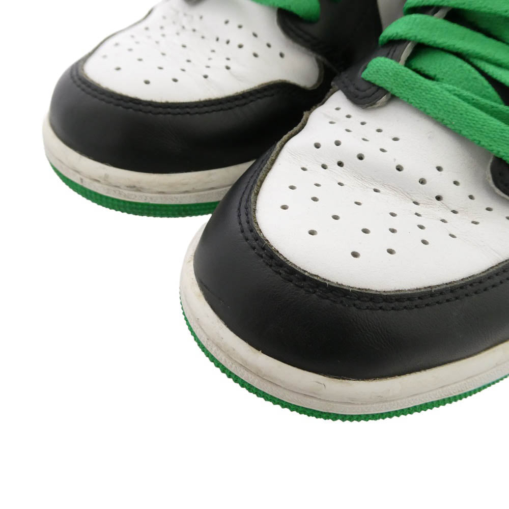 NIKE ナイキ DZ5485-031 Air Jordan 1 Retro High OG Celtics Black and Lucky Green エアジョーダン1 レトロ ハイ OG スニーカー マルチカラー系 27cm【中古】