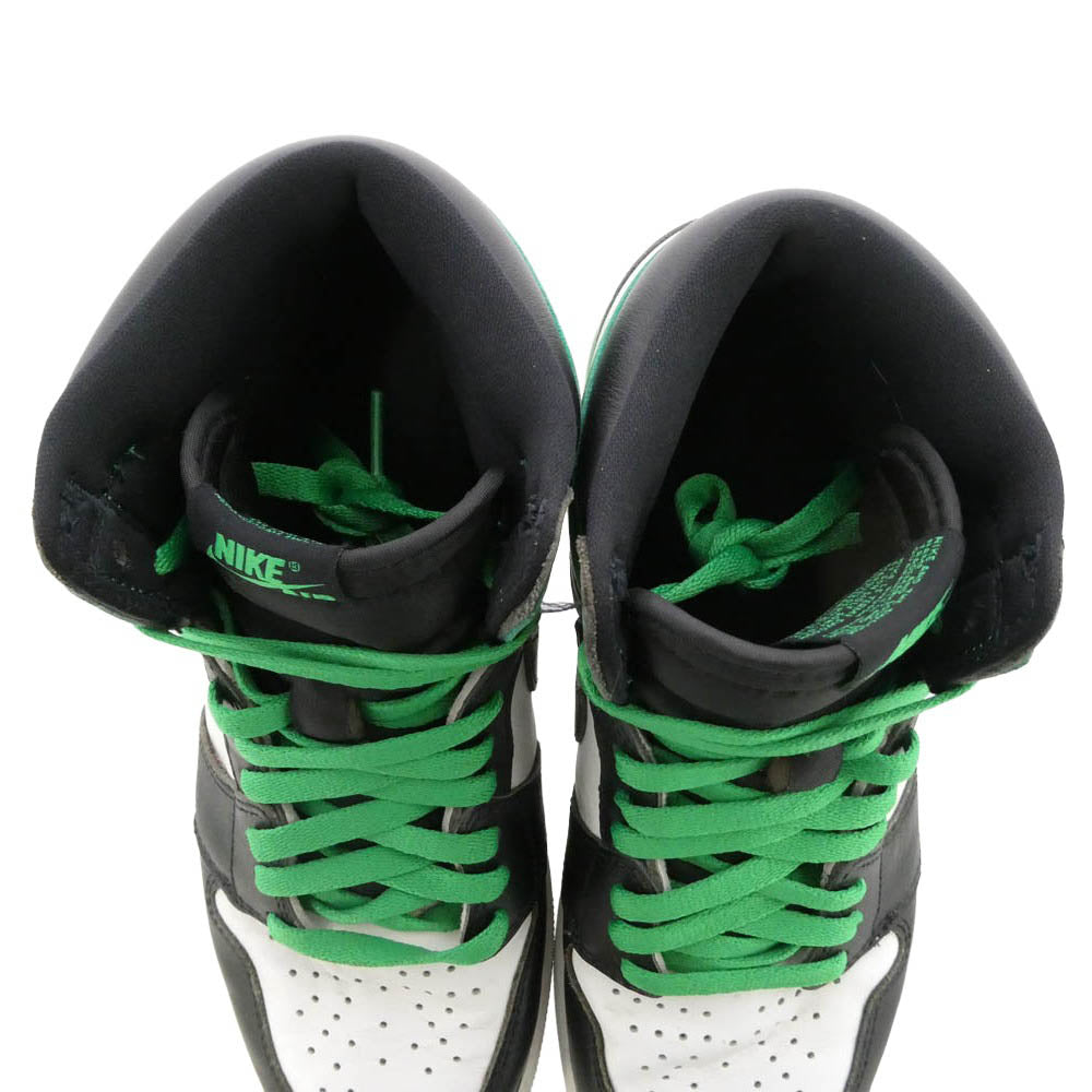 NIKE ナイキ DZ5485-031 Air Jordan 1 Retro High OG Celtics Black and Lucky Green エアジョーダン1 レトロ ハイ OG スニーカー マルチカラー系 27cm【中古】