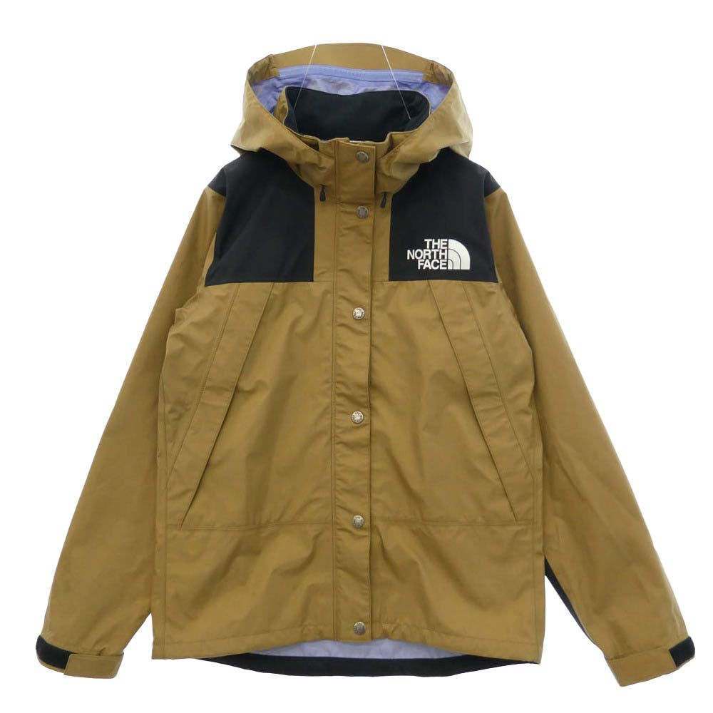THE NORTH FACE ノースフェイス NPW11935 MOUNTAIN RAINTEX JACKET ウィメンズ マンテンレインテックスジャケット マウンテンパーカー ブラウン系 ブラック系 M【中古】