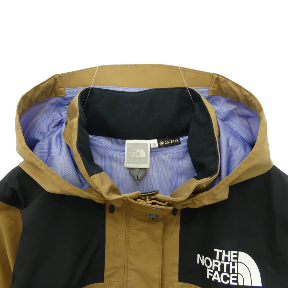 THE NORTH FACE ノースフェイス NPW11935 MOUNTAIN RAINTEX JACKET ウィメンズ マンテンレインテックスジャケット マウンテンパーカー ブラウン系 ブラック系 M【中古】